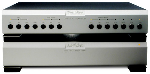 Boulder 2008 phono preamplifier & 2010 preamplifier